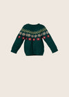 Fair Isle 2 Piece Sweater Knit Set